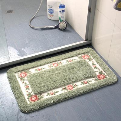 Pastoral Rose Non-slip Water-Absorbing Bathroom & Bedroom Door Mat