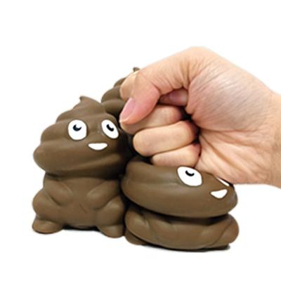 Cartoon Shit Pinch Toy Langsamer Rebound TPR Stressabbau Exkremente Poop Squishes Sensorisches Zappeln Quetschspielzeug Kinder Erwachsene Geburtstagsgeschenk