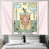 Boho Tapestry Aesthetic Room Decor Wall Hanging Vintage Psychedelic Art Home Textile Twin Size Bedspread Throw