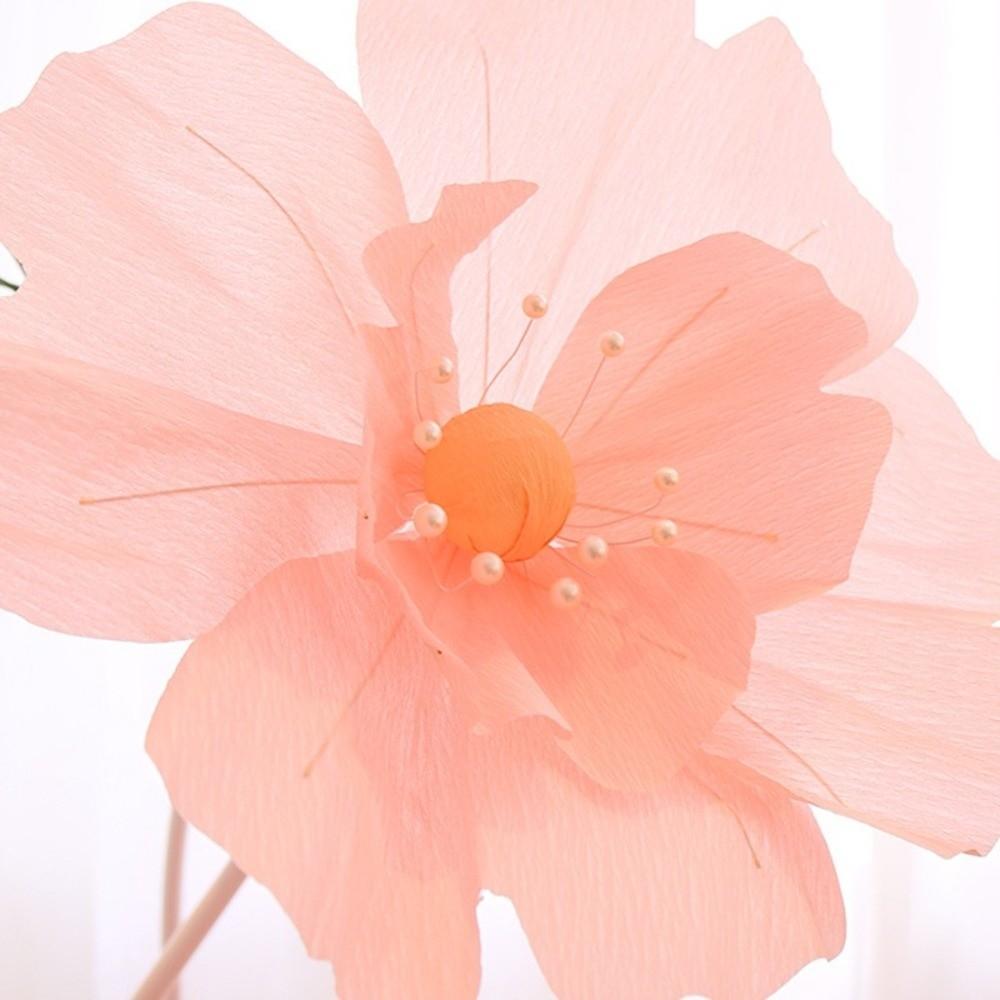 Simple Design Paper Flower Crepe Paper Three-dimensional Paper Art Marriage Supplies