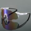 KAMMPT Rimless Photochromic Sports Goggle Men New Punk Outdoor Cycling Sunglasses Oversize Windproof Anti-UV Shades for Driving