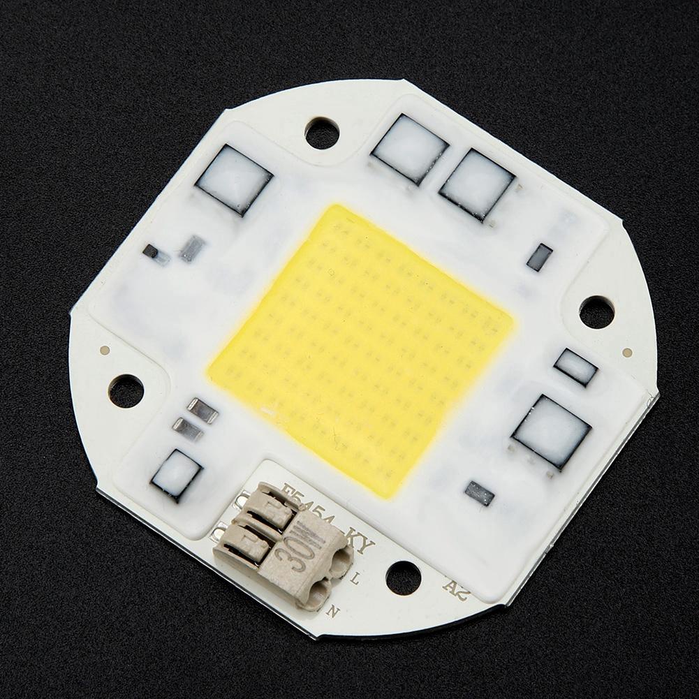 AC100 260V 30W Kaltweiß Hohe Leistung Integrierter Chip Lichtquelle COB Perle Scheinwerferbirne