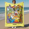 1 Stück Scooby-Doo Mystery Friends Outdoor-Decke - Überwurfdecke, Weich, Flanelldecken, Wohnzimmer, Reisen, Camping-1102164