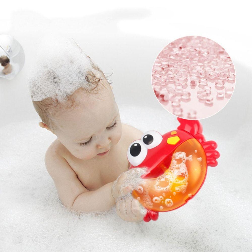 Multipurpose Frog Crab Bubble Machine Plastics Musical Bubble Maker  Hand-eye Coordination