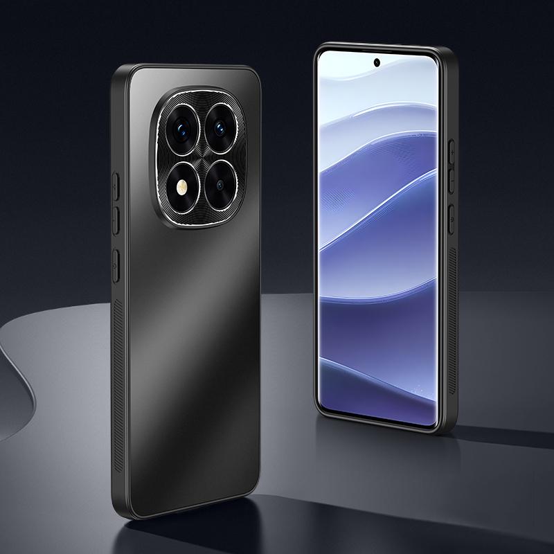 

For Xiaomi Redmi Note 14 Pro+ 5G Case CD Veins PC+TPU Anti-Slip Phone Cover Blue