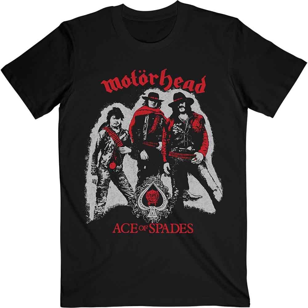 

Motorhead Ace of Spades Cowboys T-Shirt Black New Unisex T-Shirt L