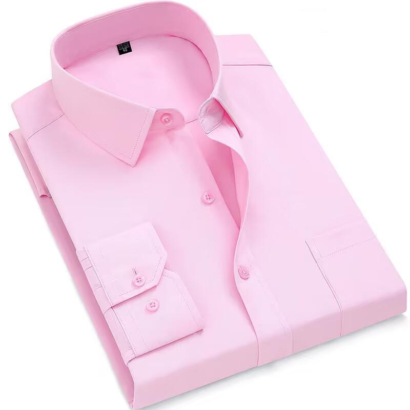 

Мужские рубашки в полоску, клетку, клетчатые, Business Casual, классический крой, длинный рукав, бело-синие, хлопковые, для работы, социальные, KOACUS 38