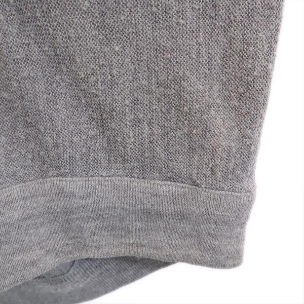 Lacoste 90s Old USA Made Long Sleeve V Neck Knit XL Gray Sweater Men's Used