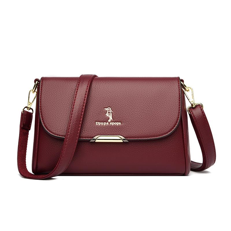 

Chinese women s bag summer new Korean version simple messenger shoulder bag women s fashion women s small square bag бордовый