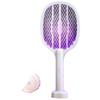 HANDUNYOU Foldable Electric Mosquito Swatter with Lure Lamp