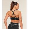 Gymshark Volt Light Support Sports Bra Black White B5c9u Bb3f
