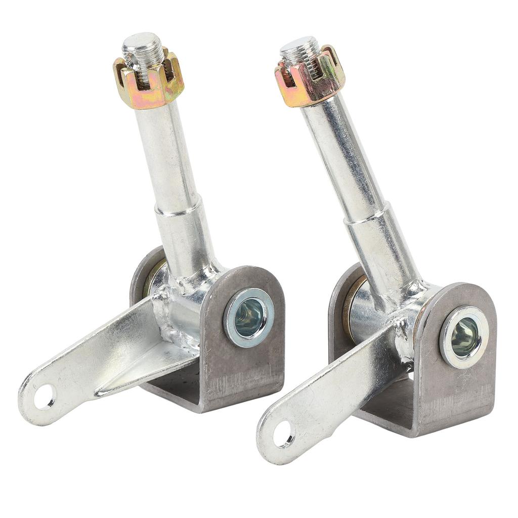 16mm M16 Wheel Front Steering Spindle Stud Flange Hub Assembly Left Right Steel Alloy for Go Kart UT