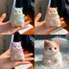 Kawaii Glückskatze Siamkatze Weich Langsam Aufgehend Knetbar Stressabbau Sensorisches Fidget Spielzeug Plüsch Schreibtischornament Angstabbau Spielzeug