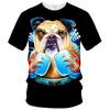 New Summer Hot Sale Dog Men's/women's Fashion Slim T-shirt 3D Print T-shirt Casual Top Kids Clothing