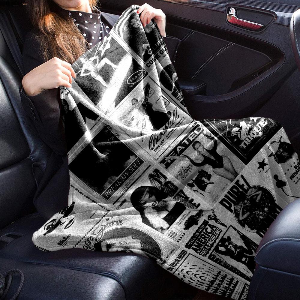 Beyonc Blanket, High quality Comfortable for All Seasons, Home Decor, Warmth and Comfort