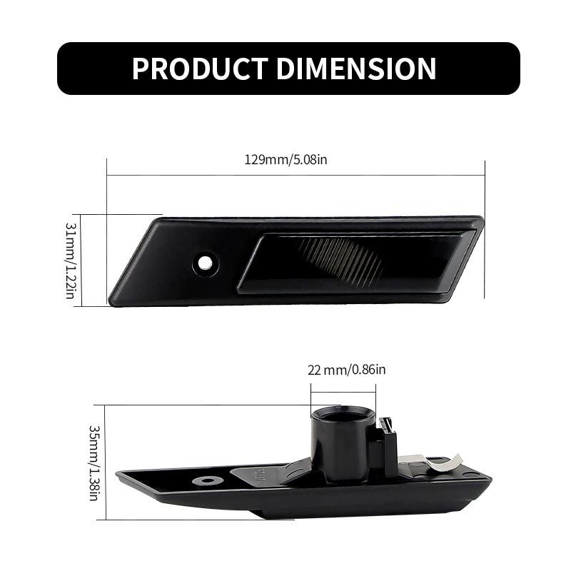 2PCS Fender Side Marker Light Housing Covers For BMW 3 5 7 Series E36 E34 E32 Mod. Bj OEM# 63 13 8 357 047, 63 13 8 357 048