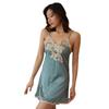 Deep V Seduction Lace Suspender Halter Sexy Chiffon Split Lace Up Sexy Lingerie
