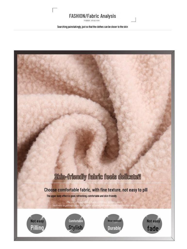 Plus-Velvet National Style Sweater for Middle-Aged and Elderly Women - Autumn/Winter Loose Fit