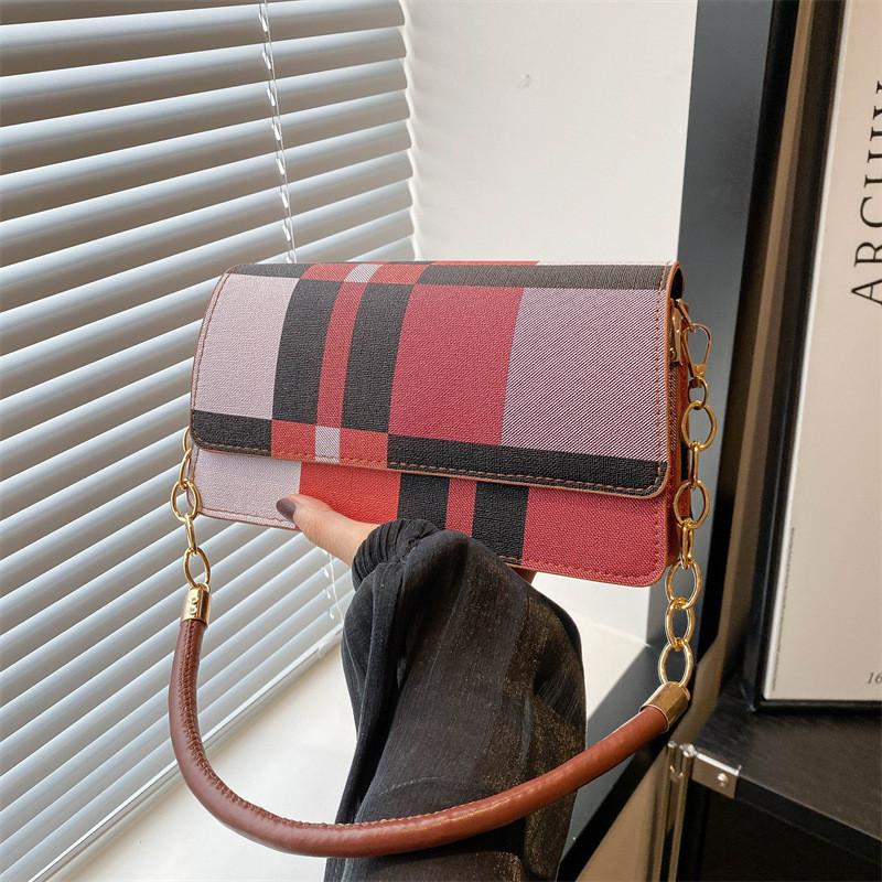Stylish Trendy Shoulder Handbag 2024 Summer New Chic Casual Crossbody Bag