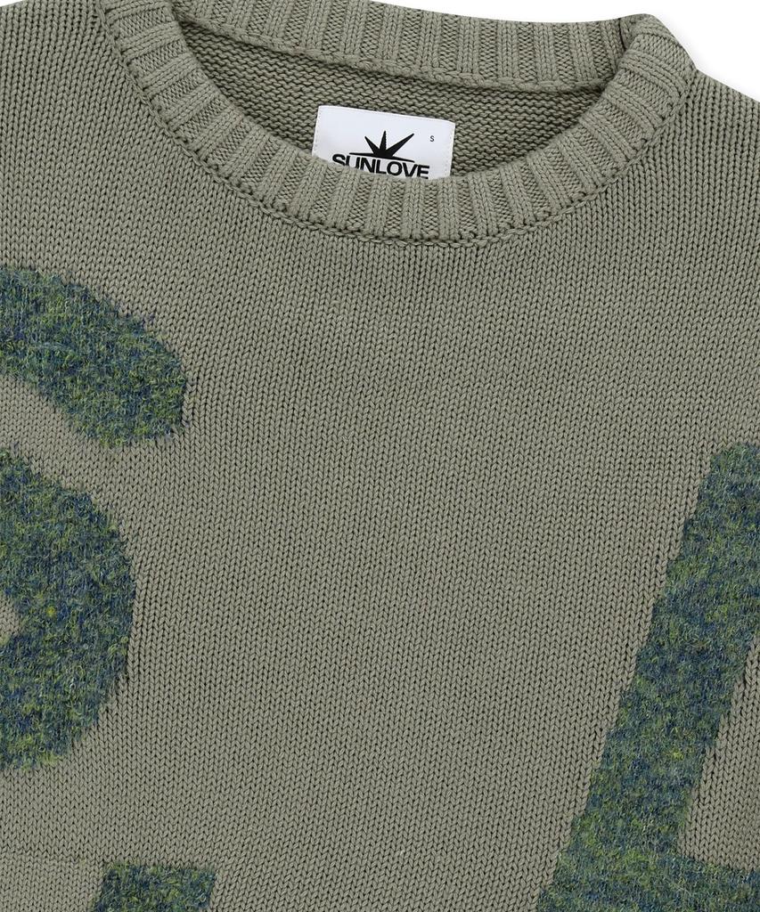 Sun Love Capital Crewneck Knit Gray