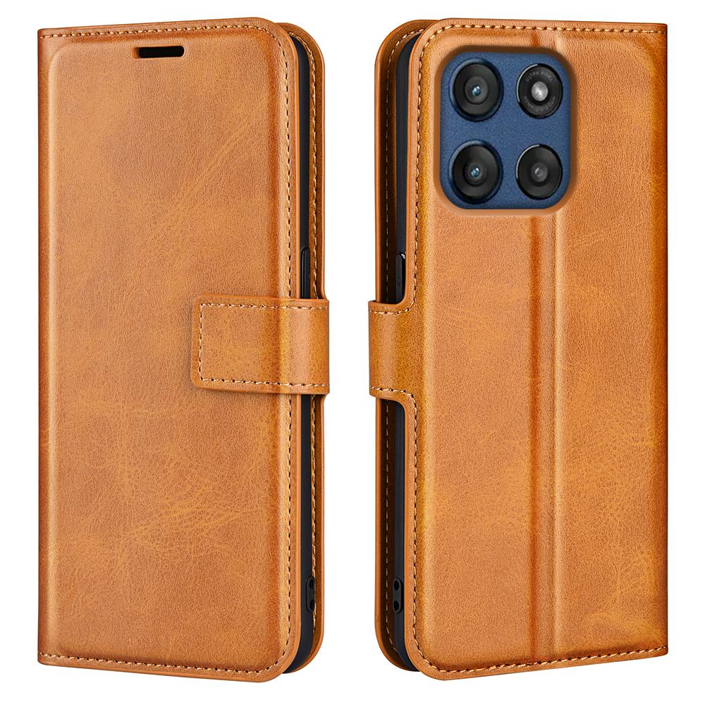 For Motorola Moto G Stylus 5G (2025) Stand Case Anti-Scratch Calf Texture Leather Phone Cover