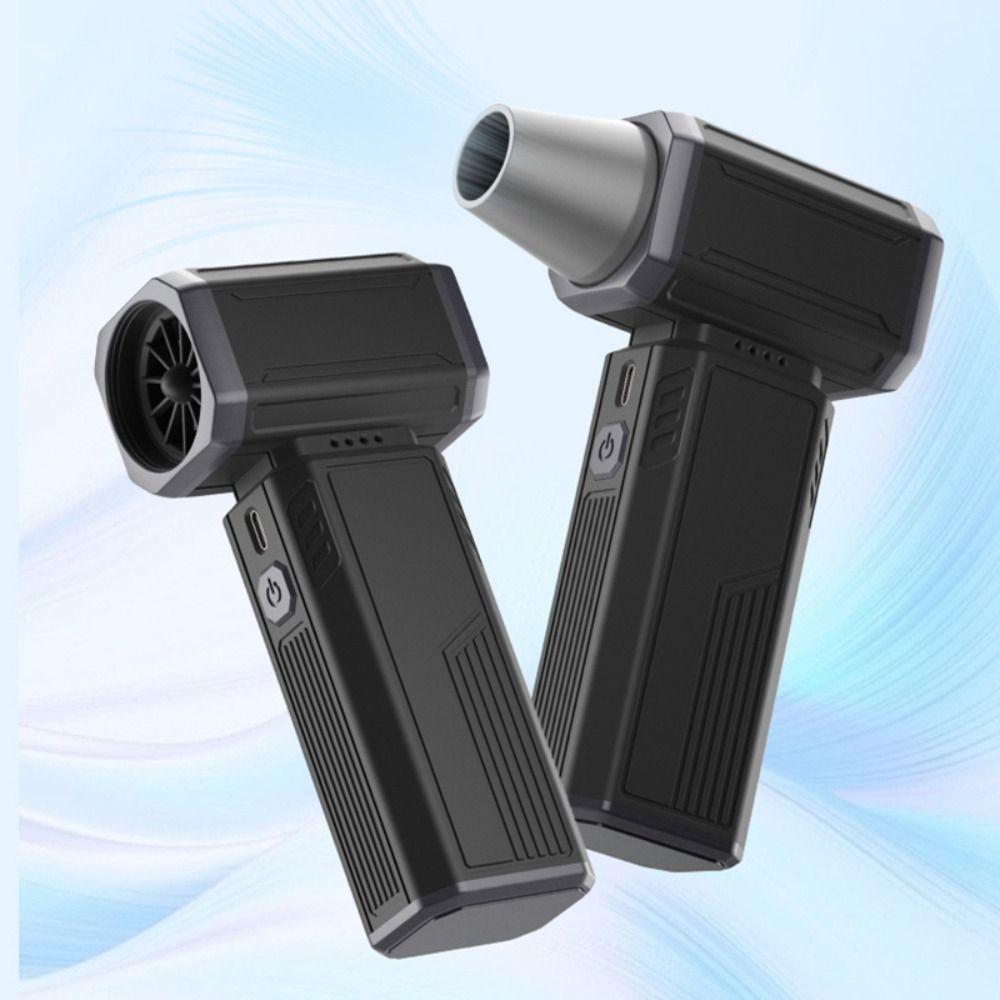 Vacuum Cleaner Turbo Jet Fan High Speed Electric Air Duster Rechargeable Mini Blower  Cleaning