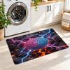 Flannel Kitchen Mat Manchester City Soft Area Rug Non Slip Floor Carpet Home Decoration