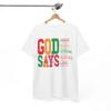 God Says She Is Magic T-Shirt | Christian Strength Tee | Faith Over Fear Shirt