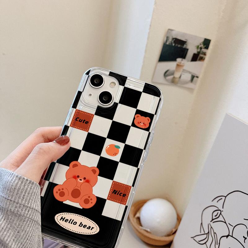 Phone Case for iPhone 13 11 15 12 14  Pro Max OPPO A15 A57 A18 A16 Samsung A55 S24 S23 A54 A05S S22 Vivo Y21 Y17S Y20 Y11 Y03 Redmi 13c 9A 10 Note 11