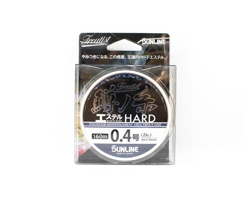 Sunline Fir Ester Line Troutist Masu No Ito Hard 160m #0.4 2lb 0.104mm (9054)