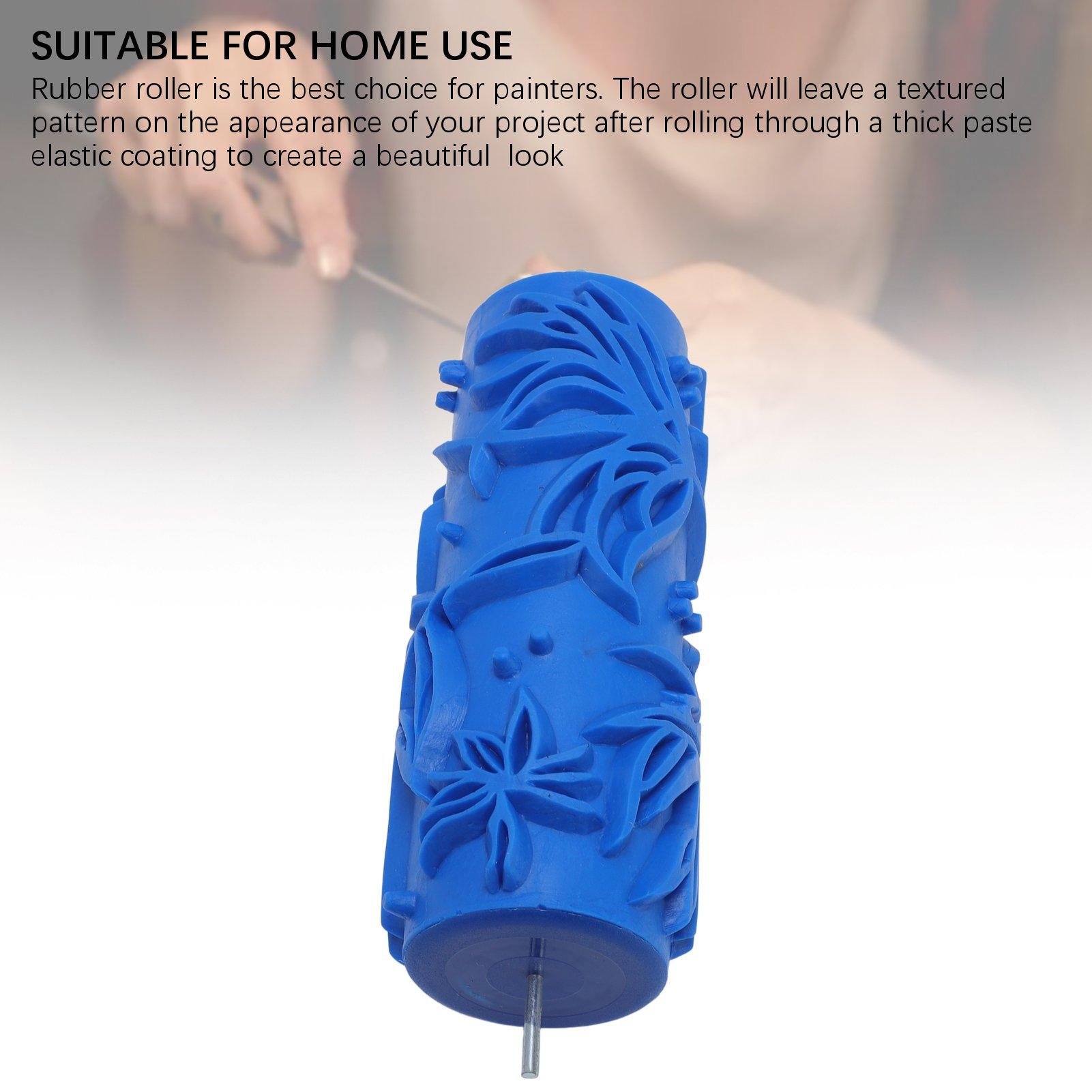 

Узорный валик для краски 5 дюймов кисть рукав текстура трафарет для стен потолка декоративное покрытие