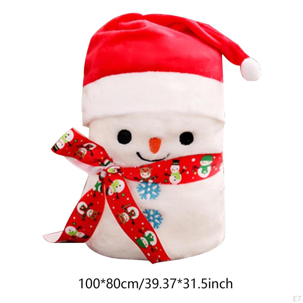 Weihnachtsdecke Klimaanlage Dekorative Überwurfdecke Weihnachten für Sofa