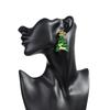 New Long Christmas Tree Acrylic Earrings for Women Fashion Xmas Trees Mirrored Elk Drop Earring Party Jewelry Gifts