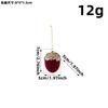 1/5PCS Christmas Acrylic Ornaments Bow Snowflake Water Drop Star Diamond Shape Christmas Tree Window Hanging Decorations