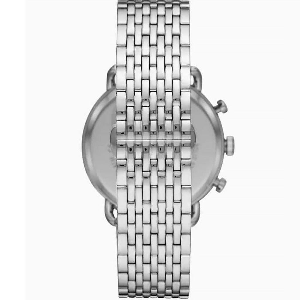 Emporio Armani AR11238 Aviator Chronograph Quarz Herrenuhr mit blauem Zifferblatt