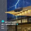 Good-Solar Umbrella Lights With Remote Control, Solar Powered Patio LED Umbrella Lamp With Clip For Garden, 8 Modes 104 LED