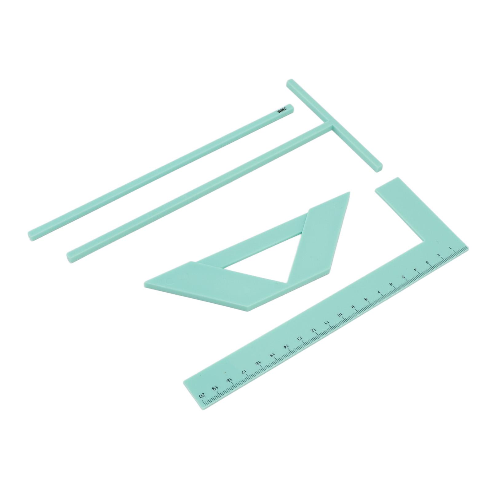 

Полный набор линеек для переплета книг, акриловый многофункциональный набор для изготовления обложек для книг для скрапбукинга