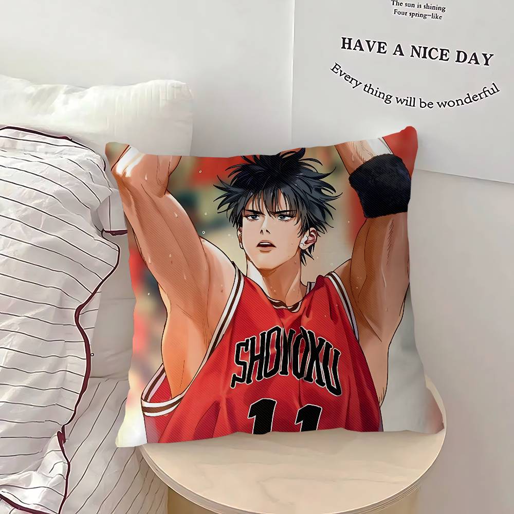 R-Rukawa Kaede Kissen Geschenke Heim Büro Einrichtung Schlafzimmer Sofa Auto Kissenbezug Hülle 45x45cm