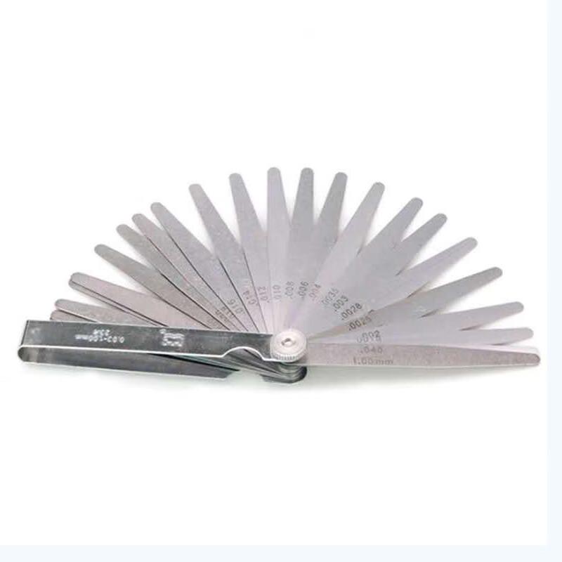 Great Wall 150mm Stainless Steel Feeler Gauge Set 150mm, 14-Piece Set