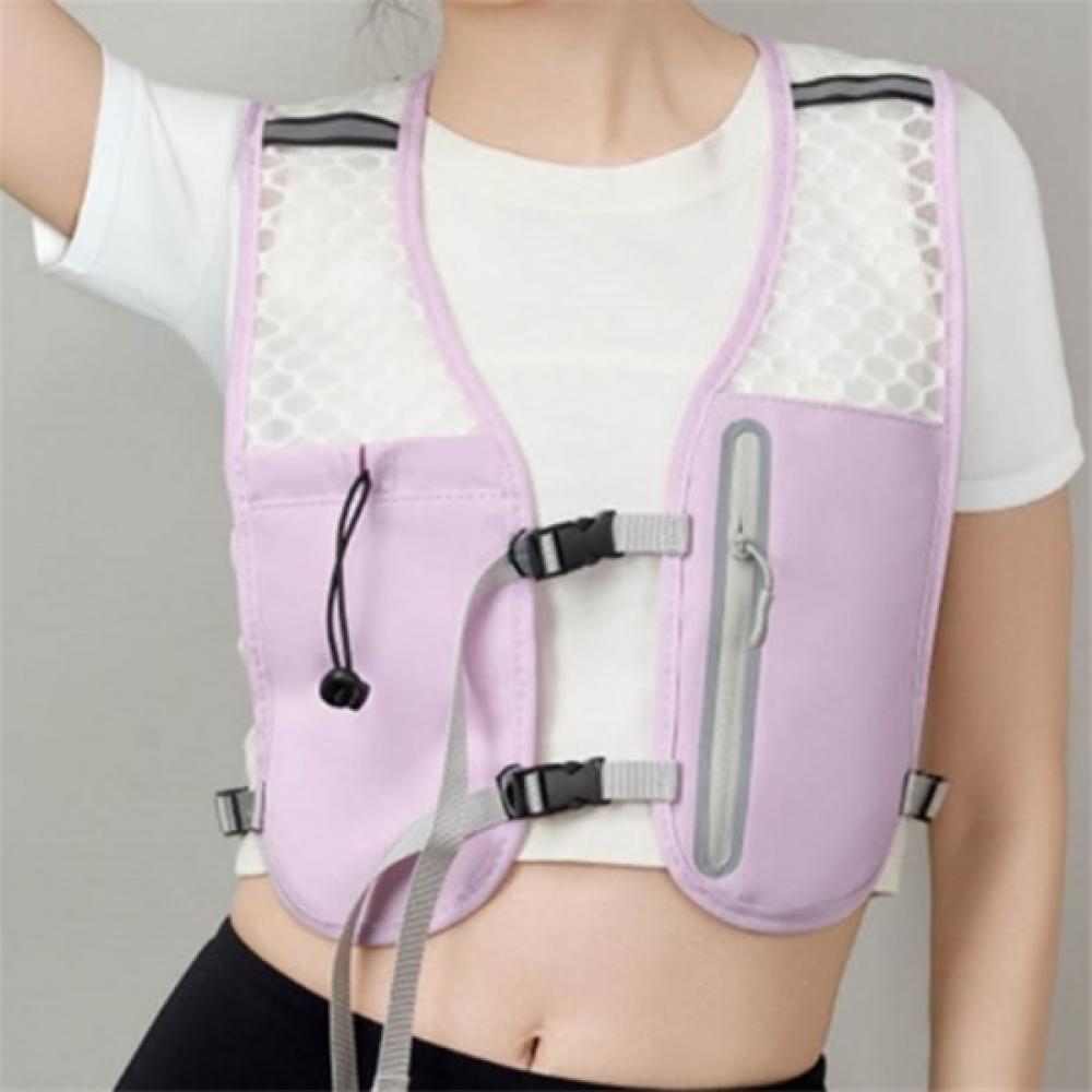 New Arrivals Open Run Unisex Breathable Sports Vest Pocket Strap Design