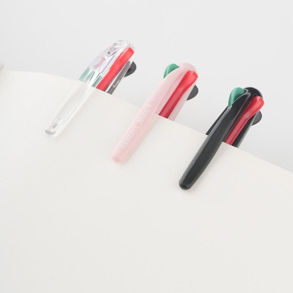 0.7mm Tip 4 Color Pen Press Using Writing Pen Multicolor Ballpoint Pen  School Office