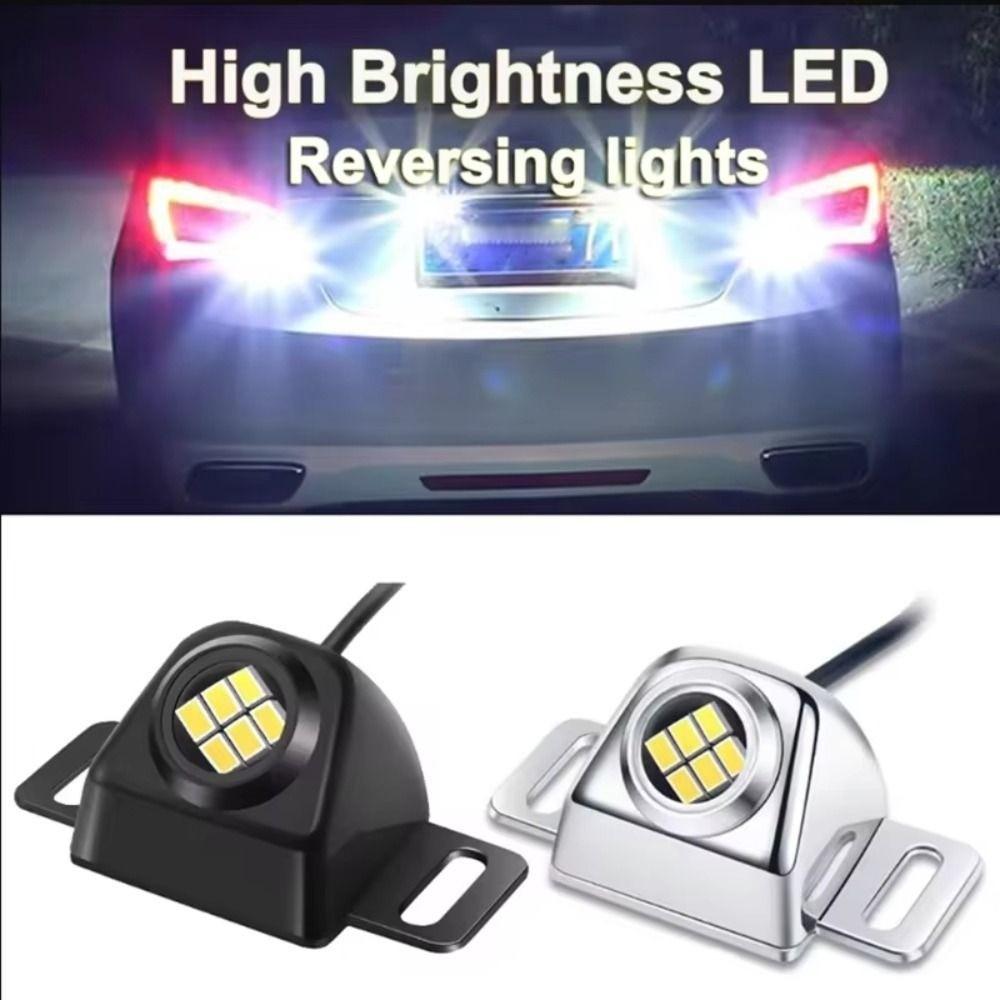 Waterproof Reverse Parking Lamp 12-24V Reverse Auxiliary Light Safety Backup Tail Light Night