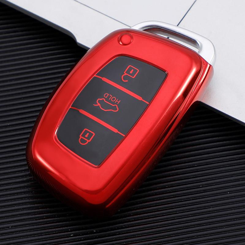 Modern Car Key Cover For Mistra Ix35 Ix25 Elantra Sonata Tucson Verna With Durable Tpu Material