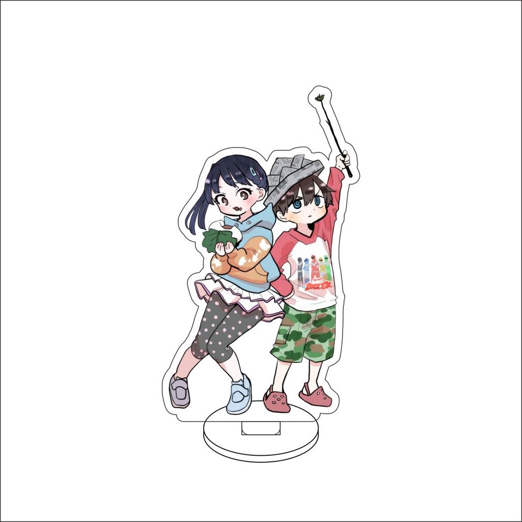 10CM Anime The Dangers In My Heart Figure Stand Model Yamada Anna Cute Desk Decor Standing Sign Gifts