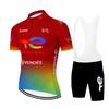 Men's and women's breathable short-sleeved mountain road cycling suit