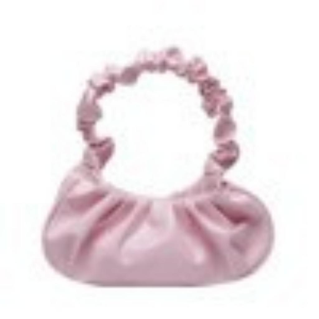 New Korean Style Shoulder Dumpling Bag, French Style Bag, Fashionable Cloud Bag, Pleated Handbag for Women