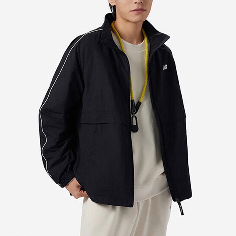 New Balance Retro Jackets & Coats Men's Black NAE11191-BK