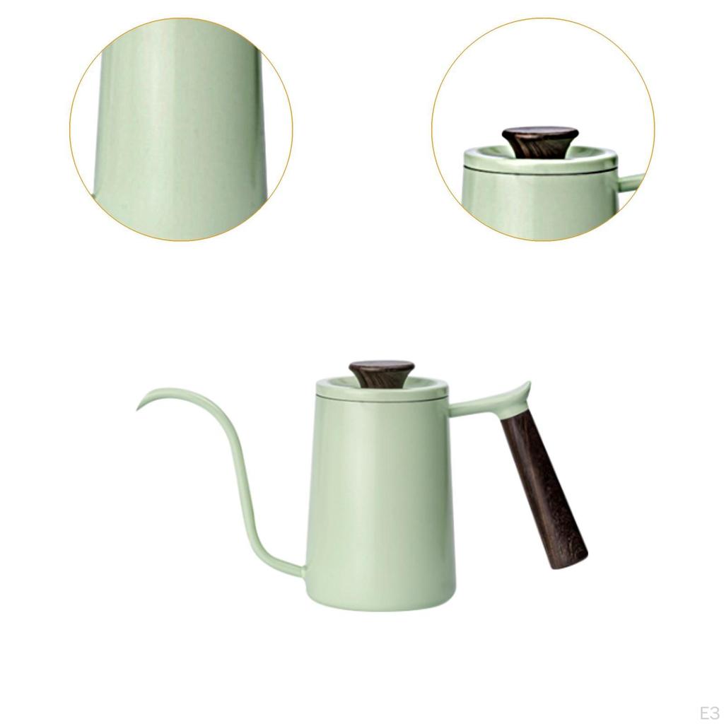 Coffee Kettle Gooseneck Stainless Steel Maker Spout Pot Teakettle for