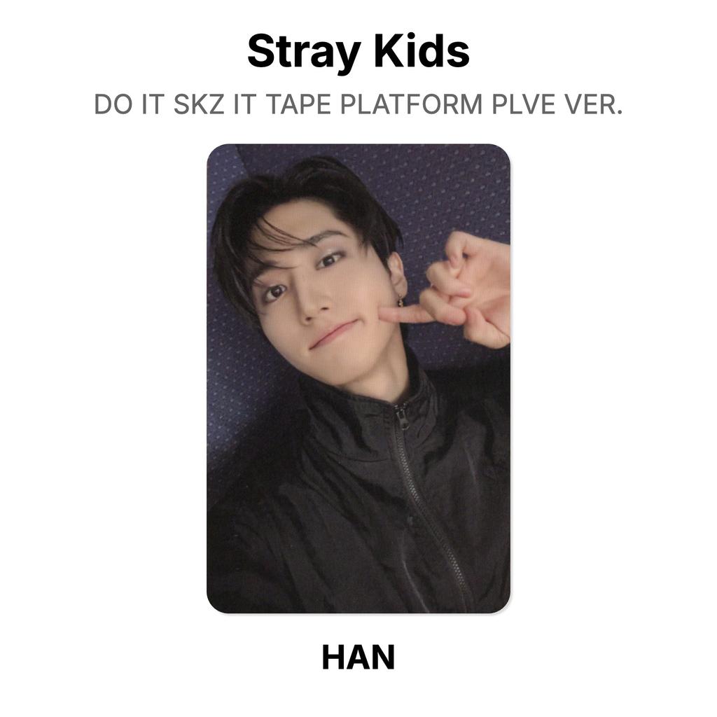Stray Kids DO IT SKZ IT TAPE PLATFORM PLVE VER. Official Photocard