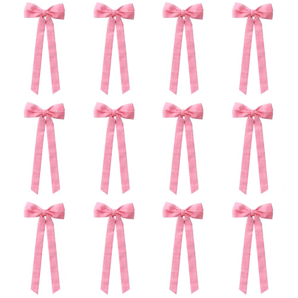 Christmas Ribbon Decoration Rustic Vintage Christmas Velvet Bows for Diy Crafts Tree Decoration Set for Thanksgiving
